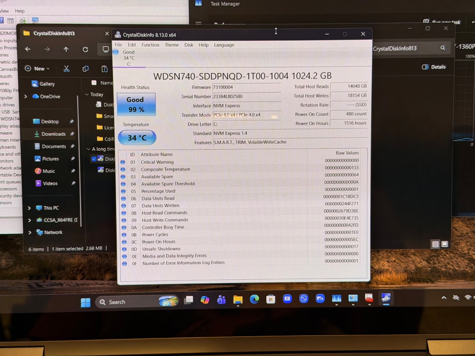 Samsung Galaxy Book3 360 2-in-1 15.6 FHD HDR I7-1360P 16Gb 1Tb NVMe NP750QFG