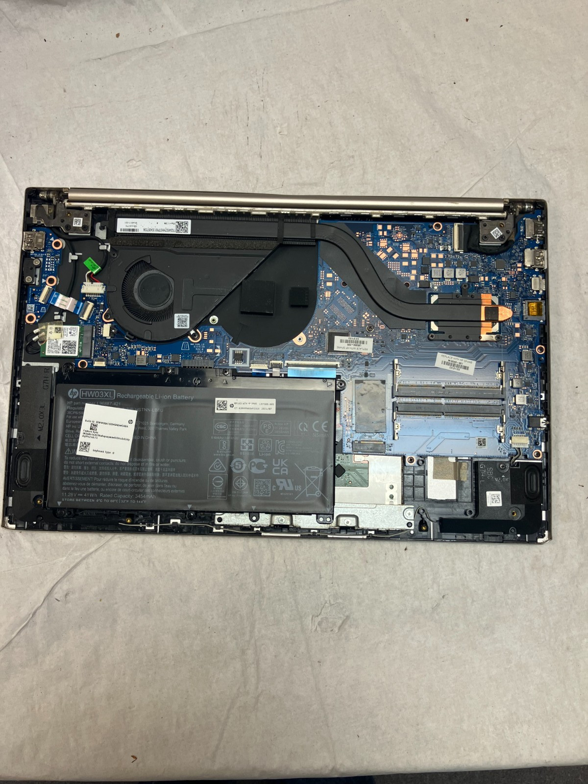 HEWLETT PACKARD PAVILION 15-EG0050WM I5-1135G7 15.6 NO MEM/SSD AS-IS FOR PARTS
