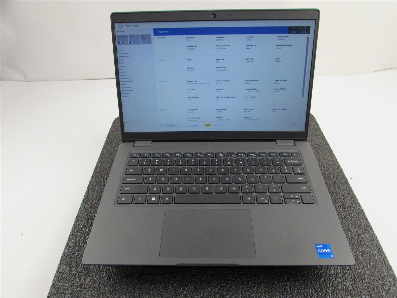 DELL LATITUDE 3440 1366X768 14″ CORE I5-1335U 256GB SSD 16GB RAM NO O.S