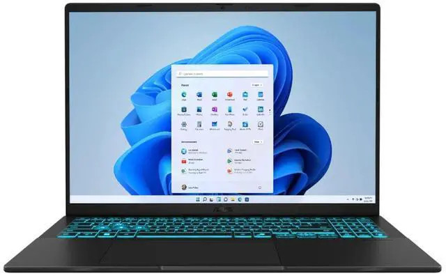 ASUS Vivobook V16 16 in WUXGA Intel Core 7 240H 32GB DDR5 1TB SSD NVIDIA