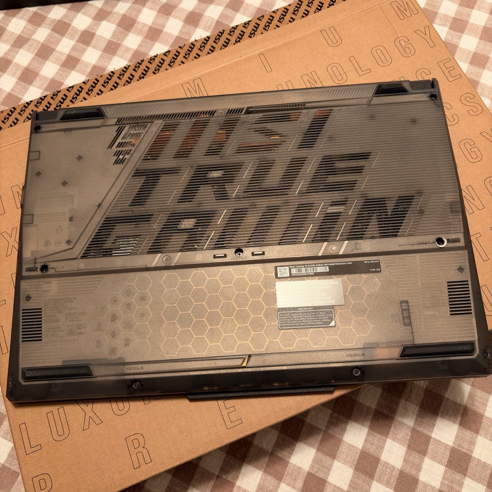 MSI Cyborg 15 A13V Gaming Laptop