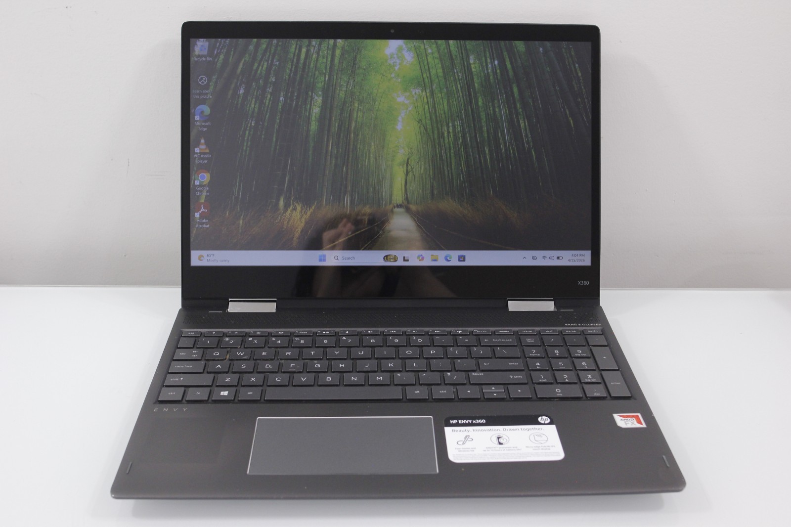 HP Envy Convertible X360 AMD FX-9800P 8GB 256GB SSD 1TB HDD Touch Win 11 Pro