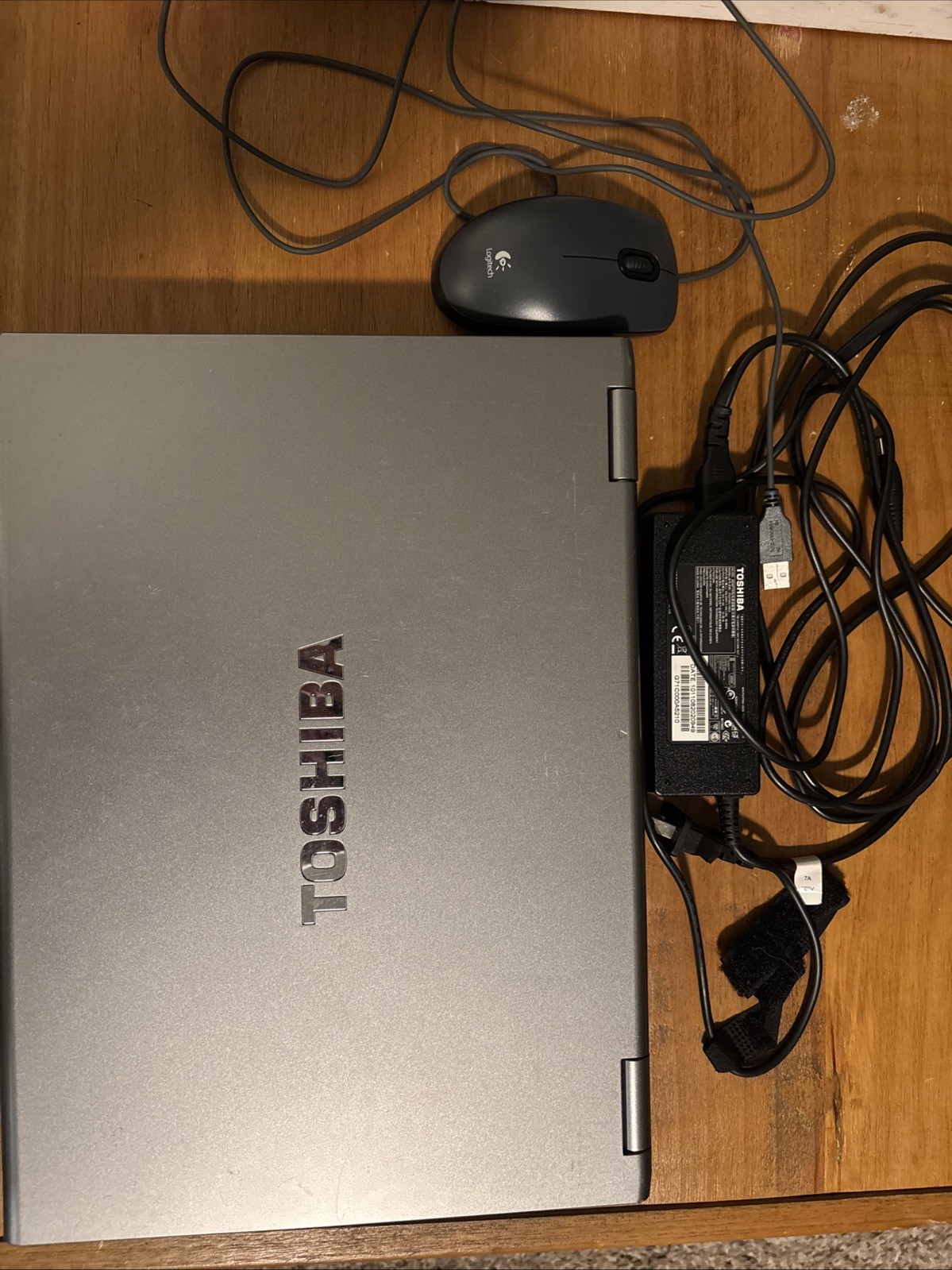 Toshiba Laptop For Parts Or Fixable With Charger