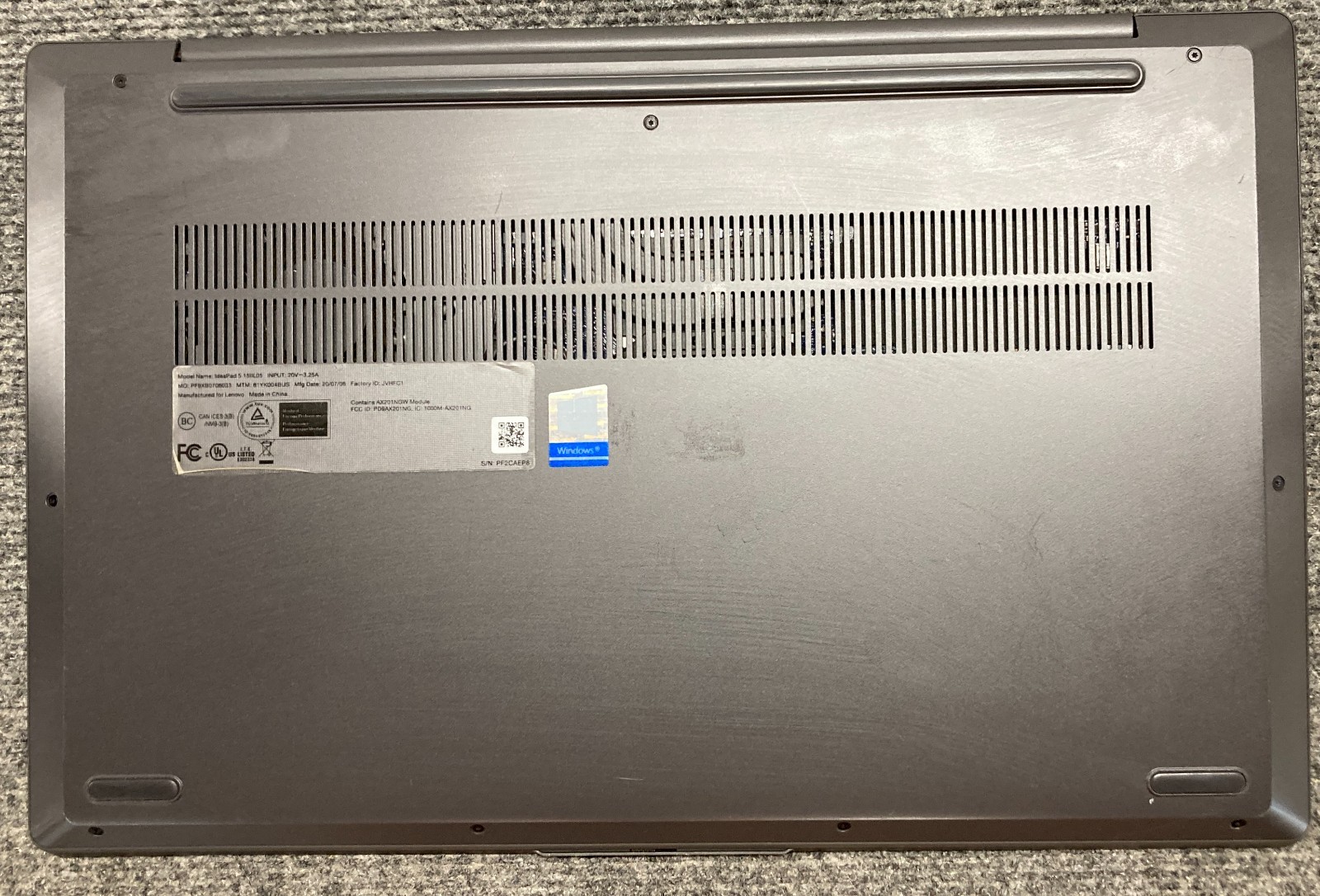Lenovo IdeaPad 5 15IIL05 15.6″ Laptop i5-1035G1 16GB RAM 512GB NVMe
