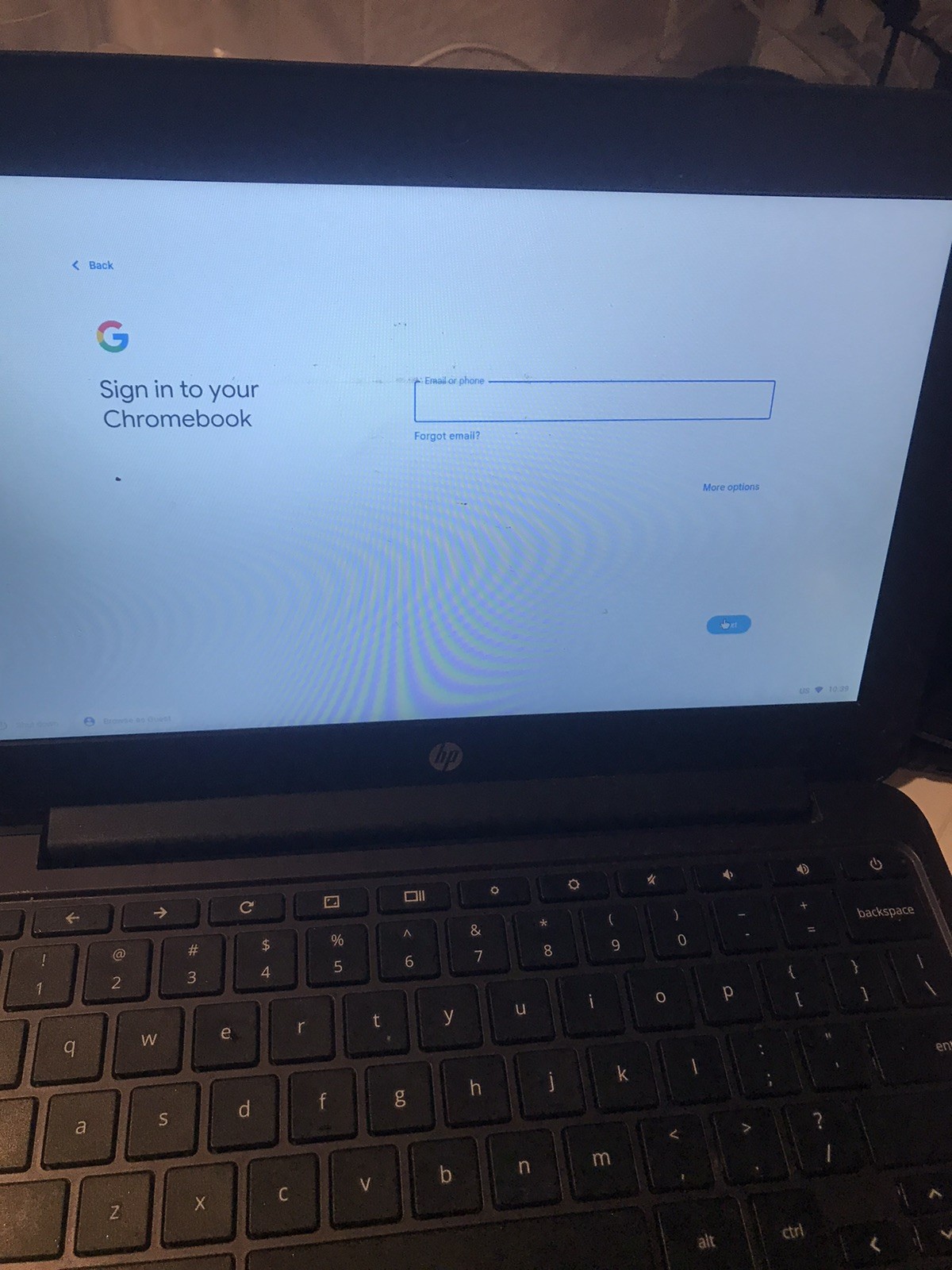 HP Chromebook 11 G4 Laptop Celeron 2GB Ram 16GB SSD Chrome HDMI