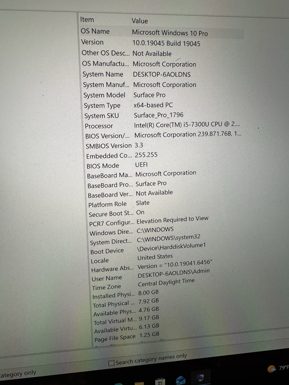 Microsoft Surface Pro 12.3 inch (256Gb, Intel Core i5-7300U @ 2.60GHz, 8GB RAM)