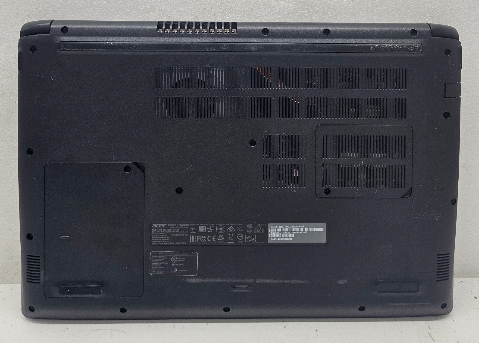 Acer Aspire 5 A515-51-596K Laptop Intel Core i5-8250U 8GB Ram NO HD/OS (FL)