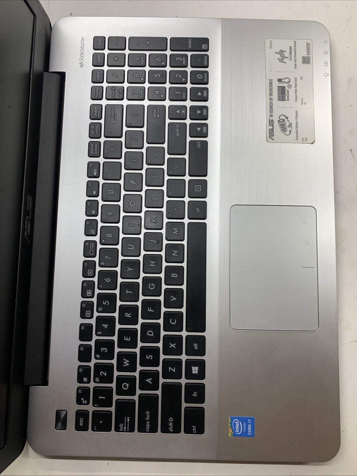 ASUS X555LA Laptop i7-4510U 8GB RAM 1TB HDD DVD RW Win 11