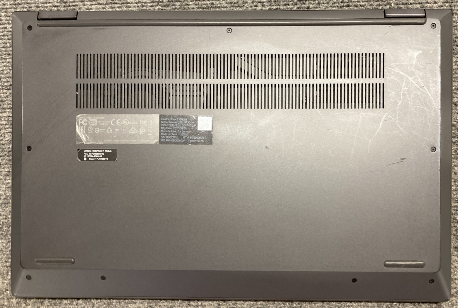 Lenovo IdeaPad Flex 5 15IIL05 15.6″ 2-in-1 Laptop i3-1005G1 8GB RAM 128GB NVMe