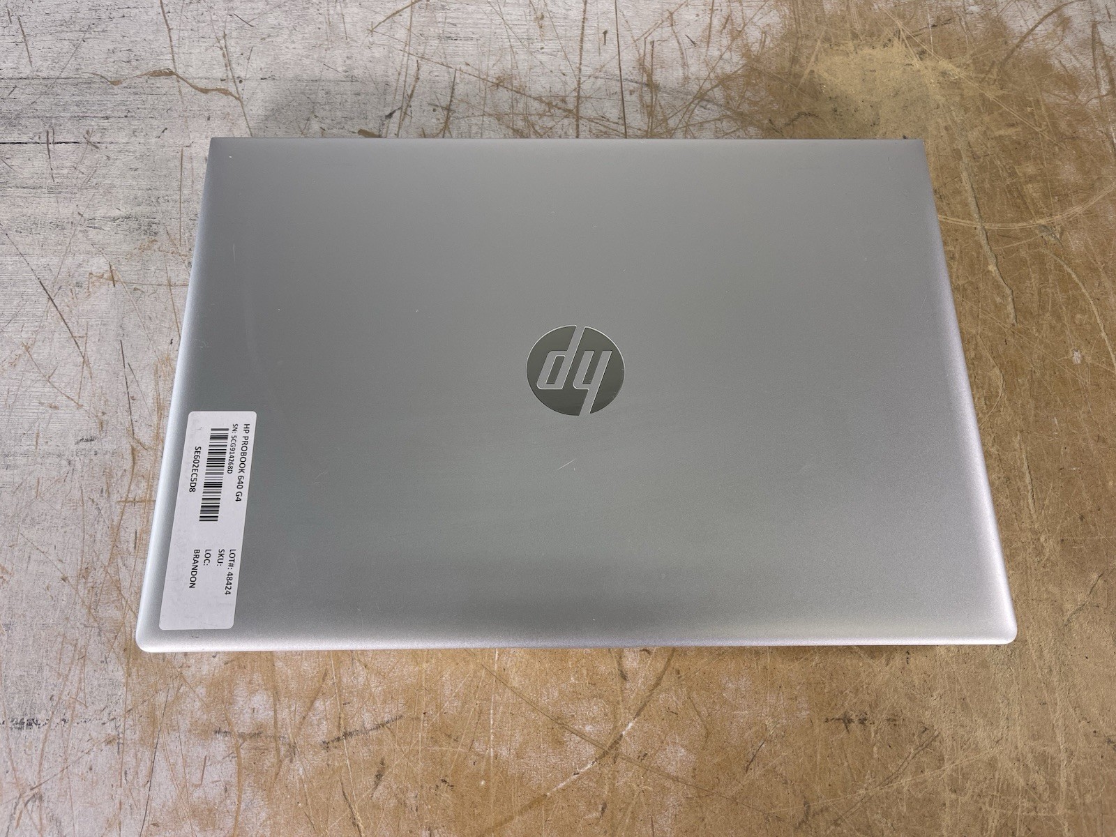 HP PROBOOK 640 G4 i5-8350U @ 1.70GHz, 8GB RAM, NO HDD/OS