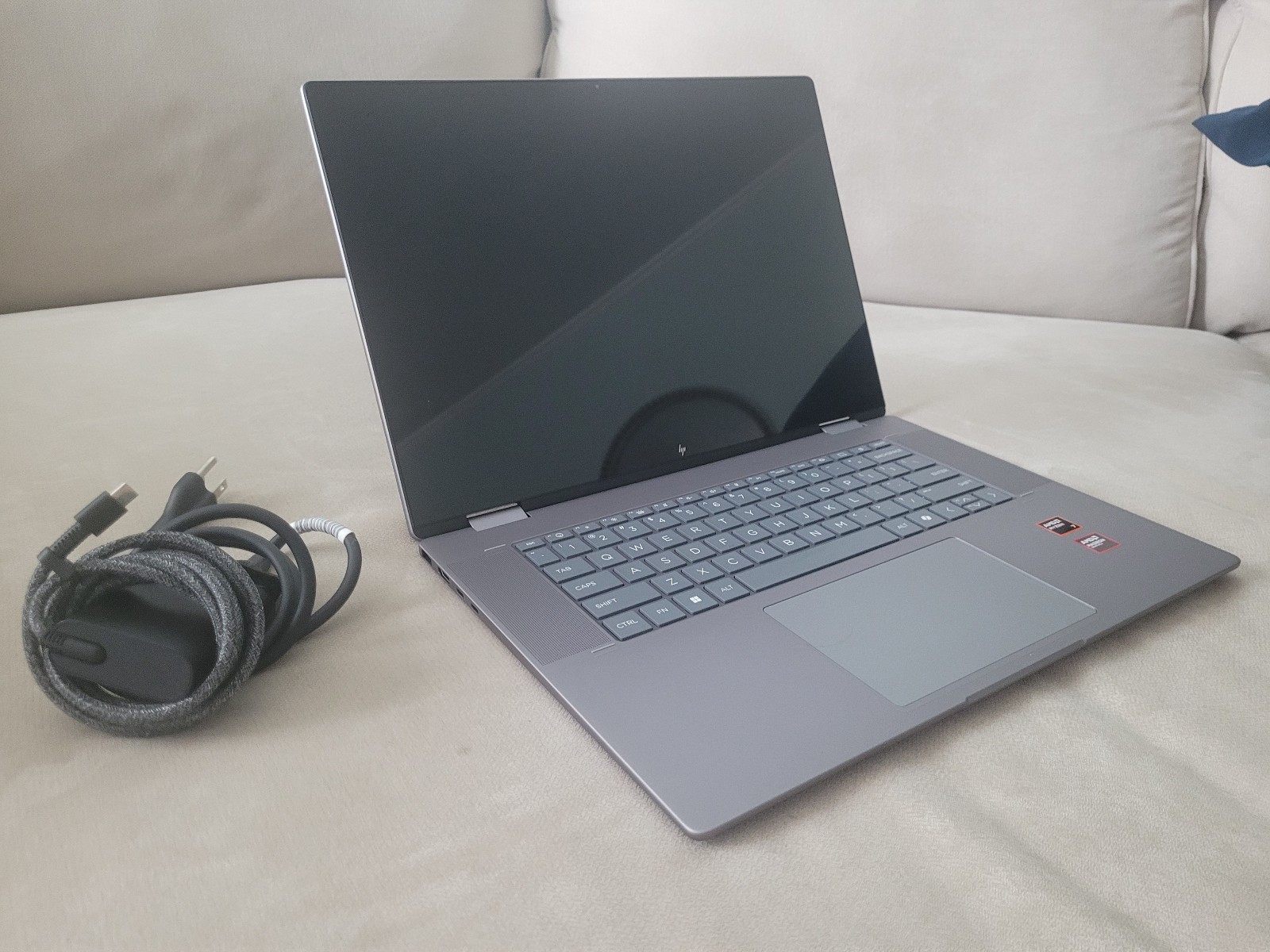 HP ENVY x360 16″ 2-in-1 (Ryzen 7, 16GB DDR5, 1TB SSD) Laptop (Barely Used)