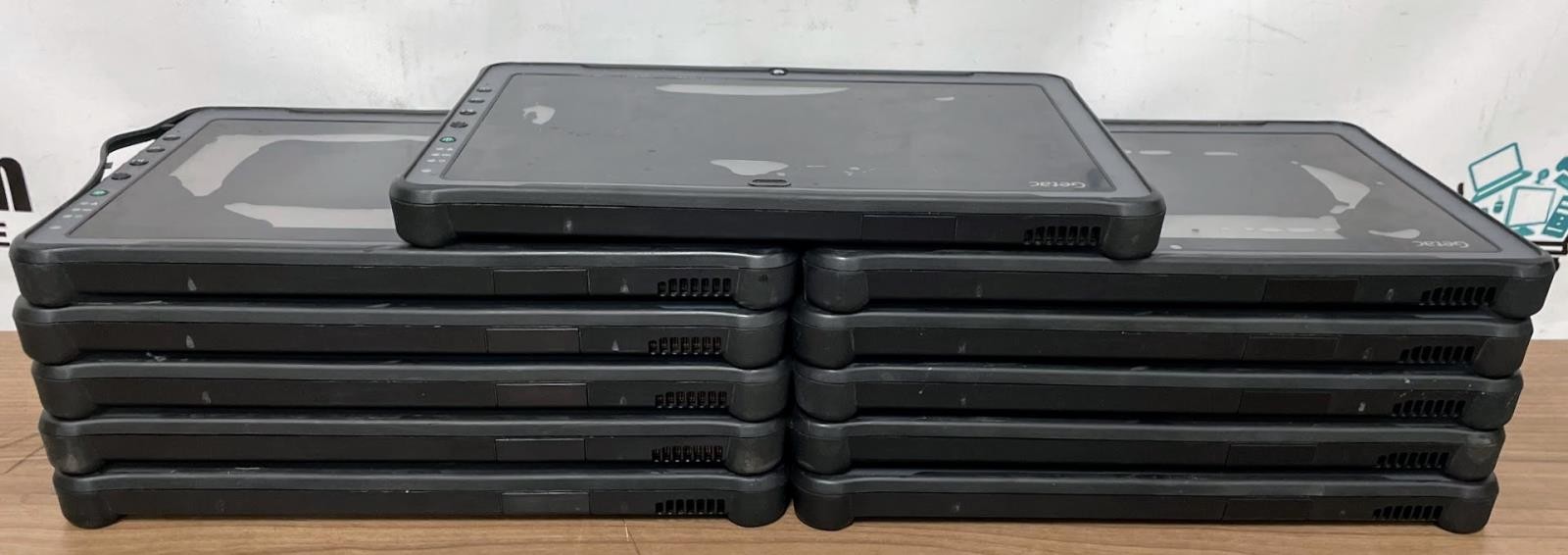LOT 11 GeTac F110G2 Rugged Tablet i5-10/ i5-8/ i5-5 4gb RAM No SSD FOR PARTS!
