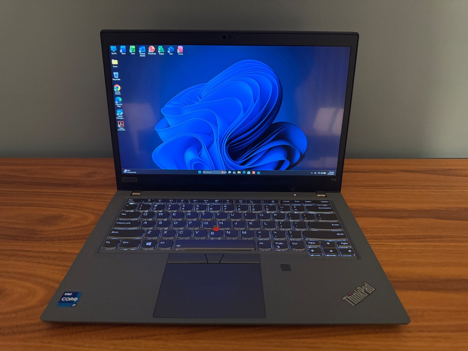 Lenovo Thinkpad T14 Gen 2 Touchscreen Laptop Intel Core i7-1165G7 512GB W11 Pro