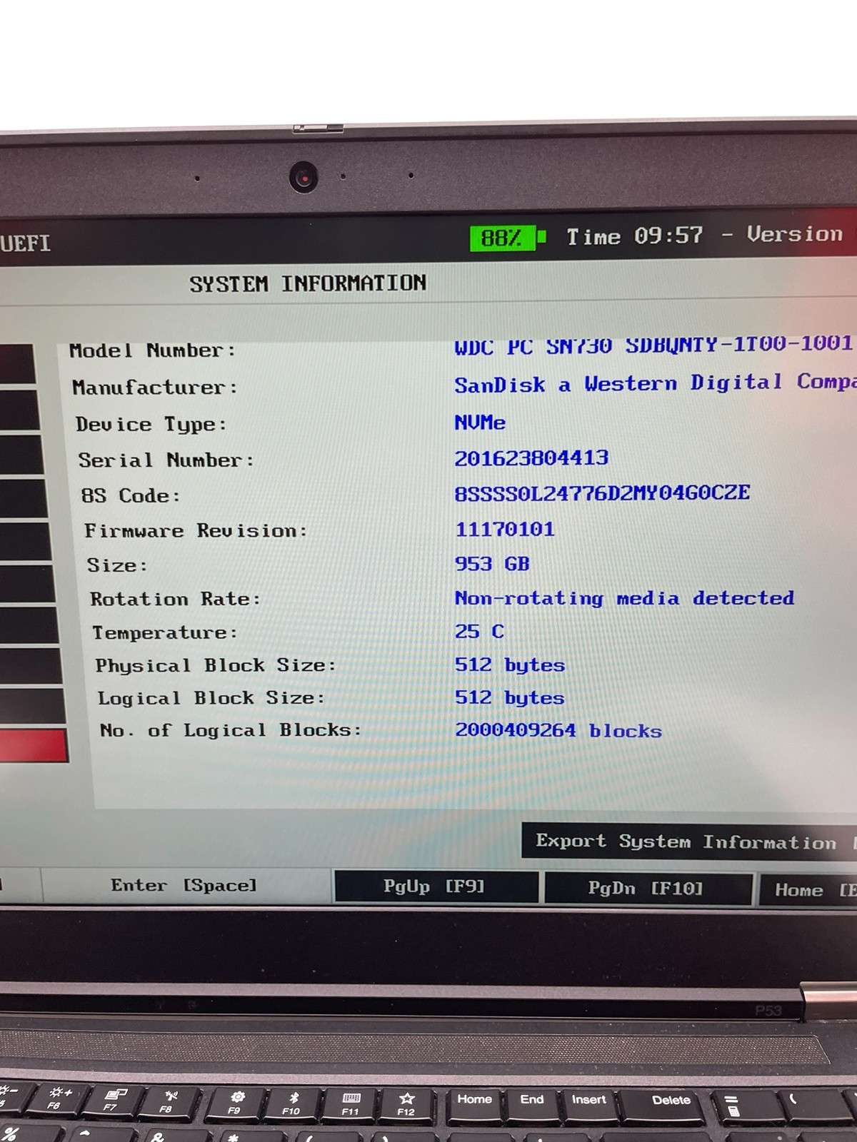 Lenovo ThinkPad P53 15″ – i7 2.6GHz – 16GB RAM – 1TB SSD – Grade D