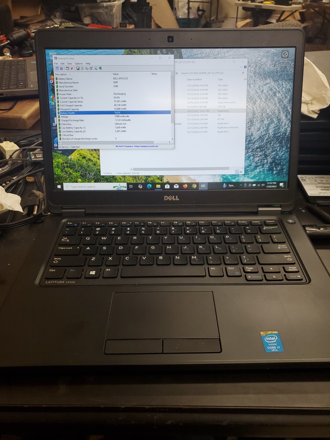 Dell Latitude E5450 – 14″ Laptop i7-5600U @ 2.30GHz 8GB RAM 500GB SSD 111825-3
