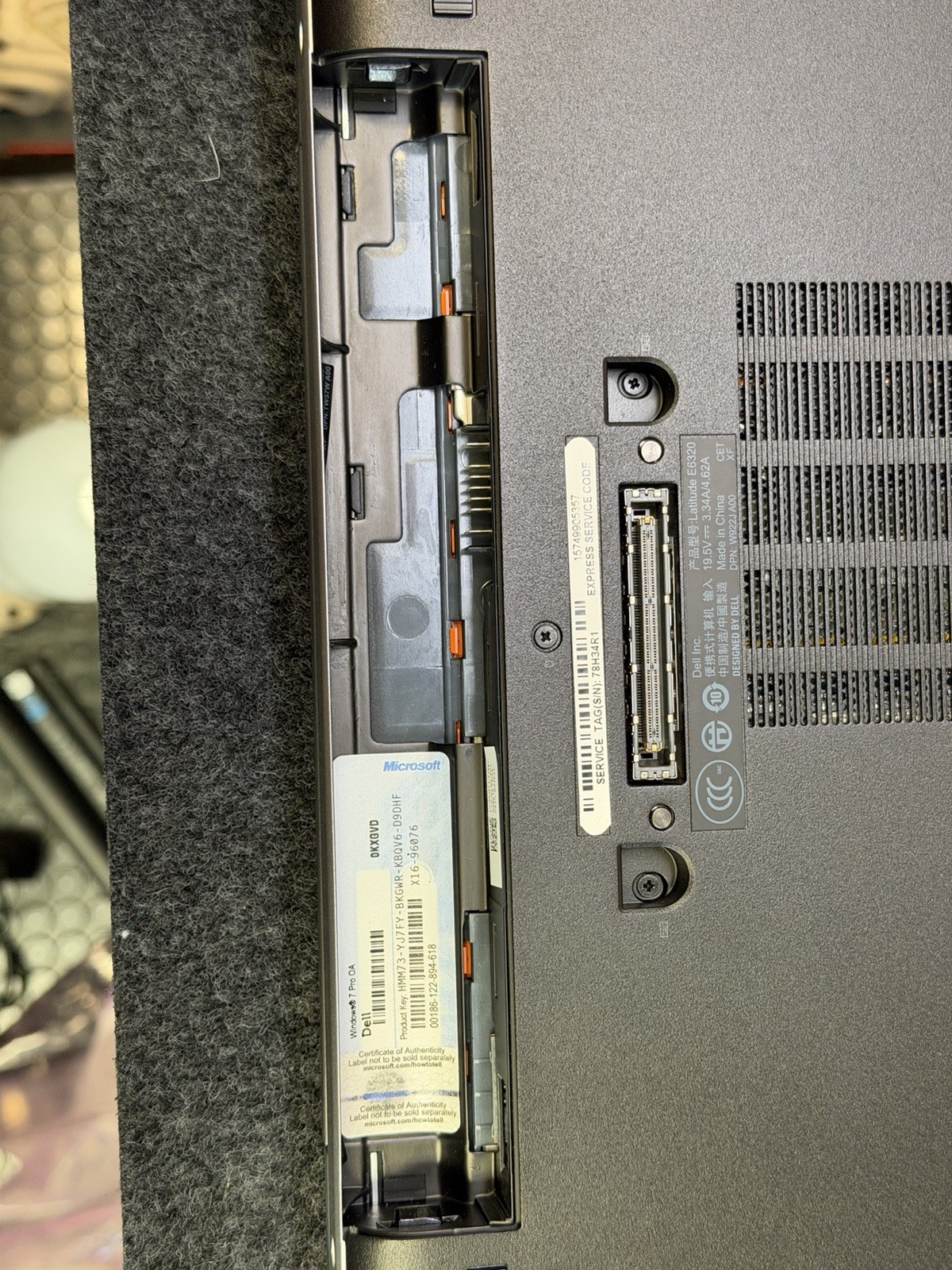 Dell Latitude E6320 i5-2520M @2.5GHz 2GB RAM 250GB HDD (No Battery)