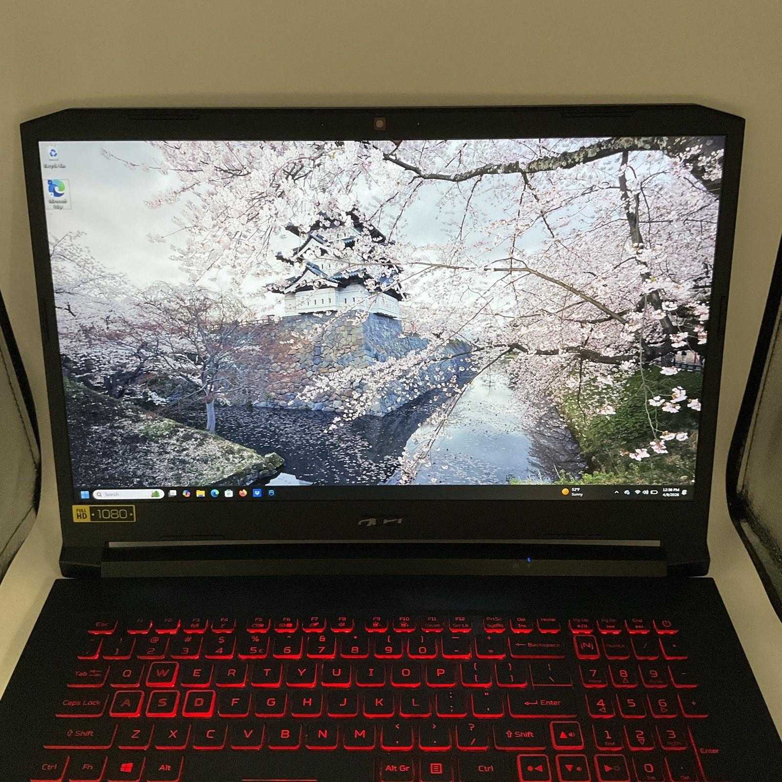 Acer Nitro 5 V Laptop Intel i5-10300H 8GB RAM 512GB SSD GeForce GTX1650 Ti