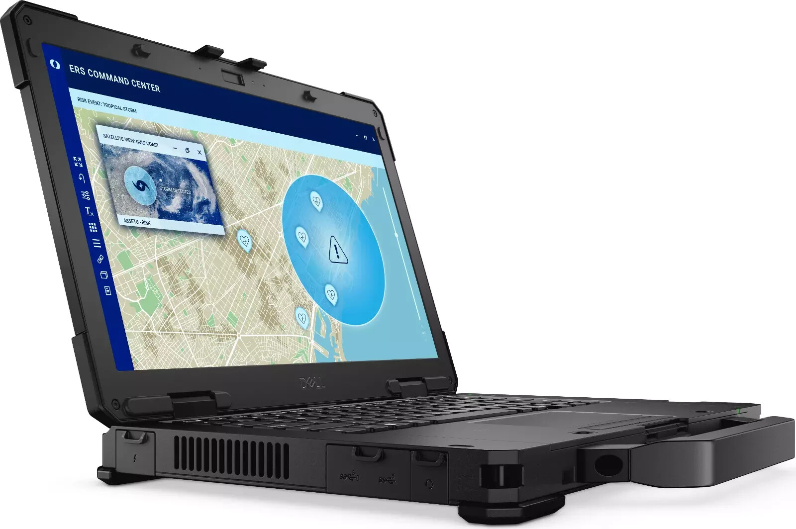 Dell Pro Rugged 14, Intel Ultra 7 165U, 32GB RAM 1 TB SSD FHD TOUCH LCD 3YR WTY