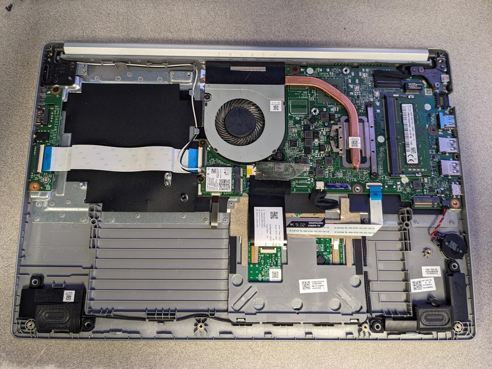 ACER ASPIRE 5 A515-54 i3-10110U @ 2.10GHz, 8GB RAM, NO HDD/OS – (PARTS)