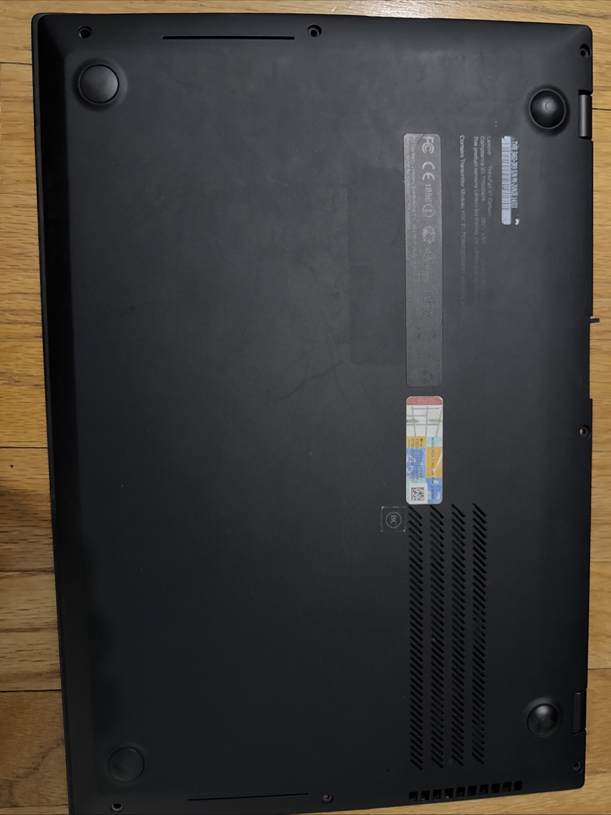 Lenovo Thinkpad x1 carbon unknown RAM 0GB HDD REPAIR or PARTS