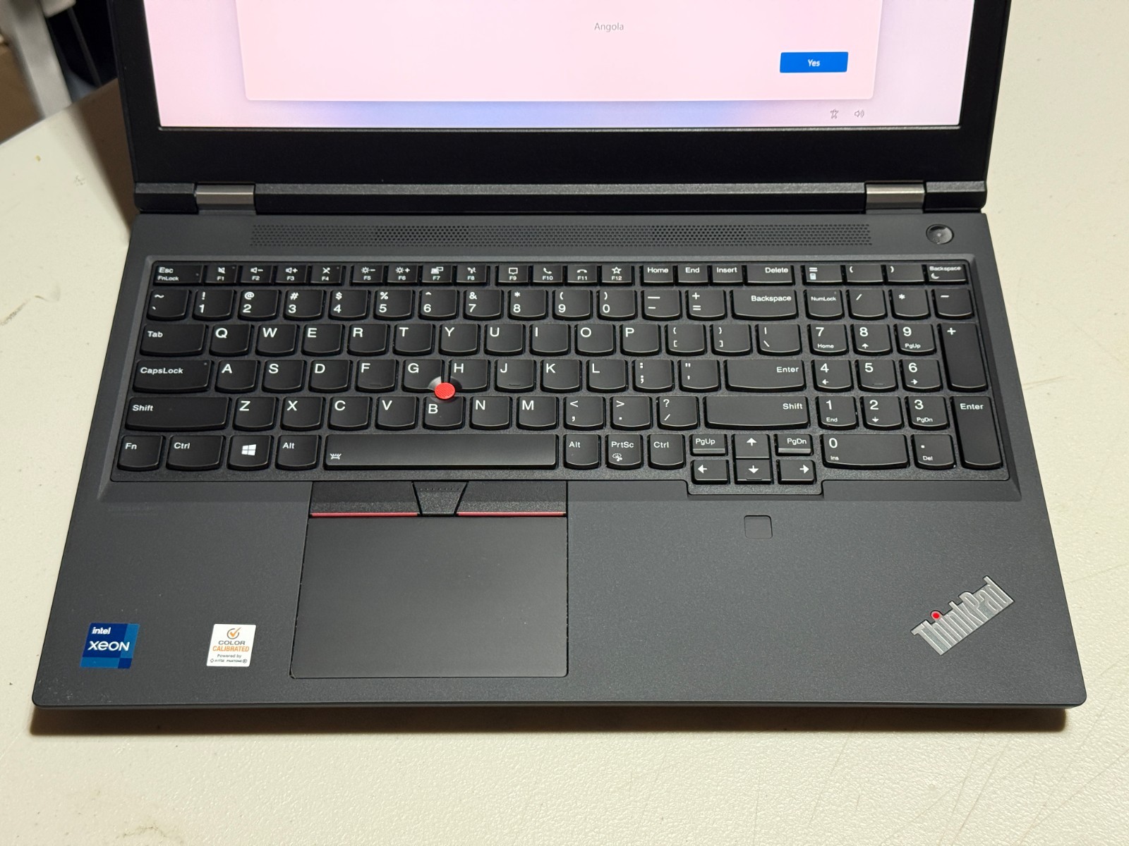 Lenovo ThinkPad T15G G2 Xeon RTX 3080 64GB RAM 1TB SSD LIKE NEW