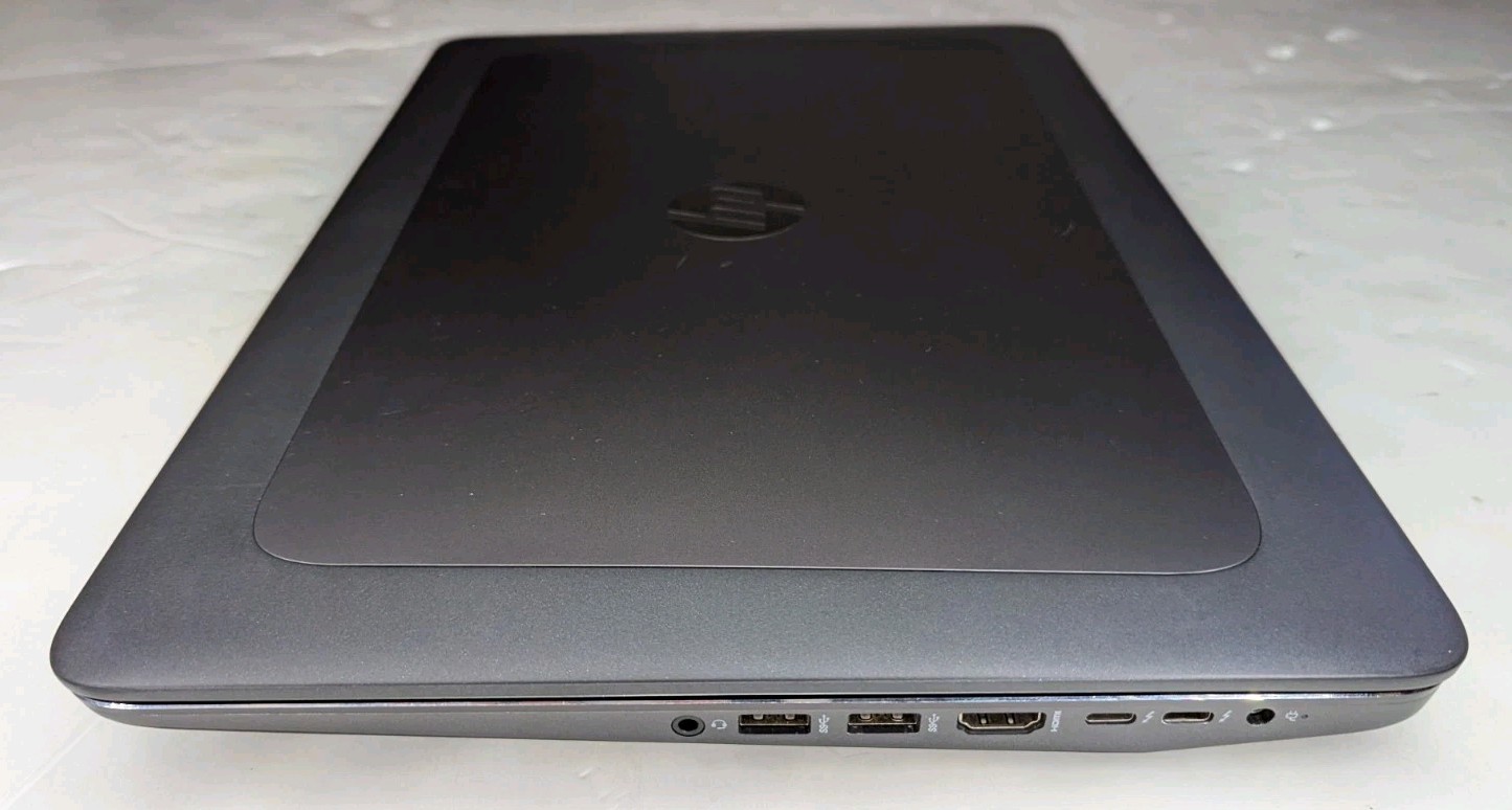 HP ZBook 15 G4 15.6″ Laptop Core i7-7820HQ 2.90GHz 32GB RAM 256GB SSD Win 11 Pro