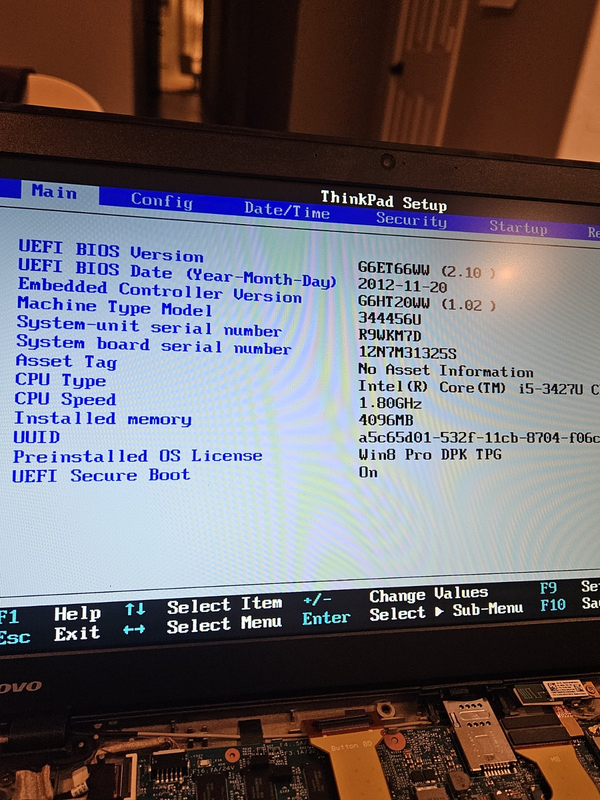 Lenovo Thinkpad X1 Carbon 1st Gen Laptop i5-3427U Read