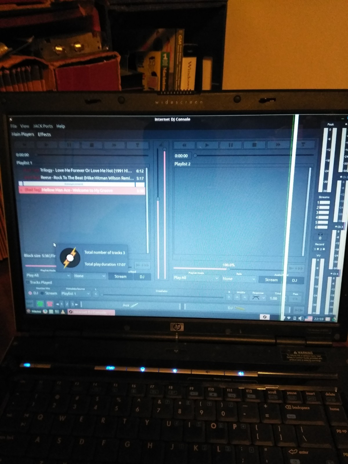 HP Pavilion dv5000 Intel Celeron 1.46 ghz 2gig ran for parts/not working