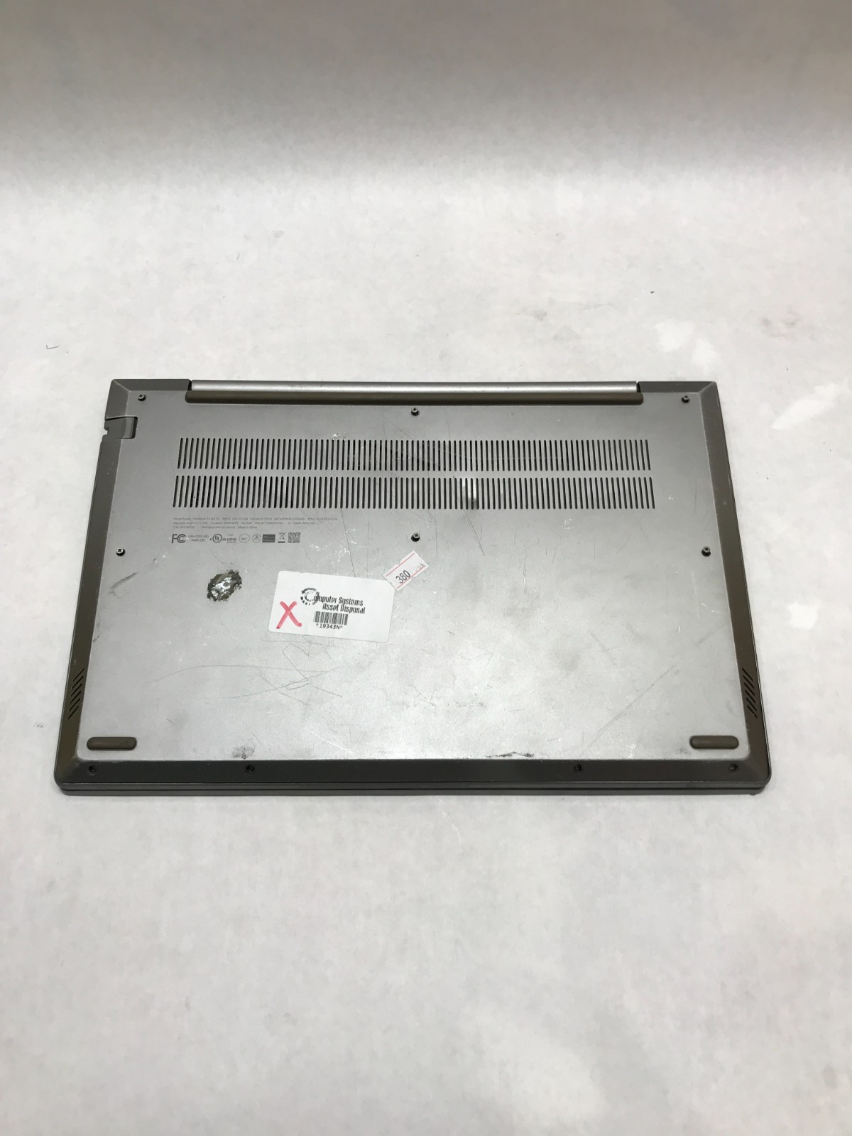 Lenovo ThinkBook 14 G2 ITL 14″ Intel Core i7 NO RAM NO SSD/OS WILL NOT BOOT – DW