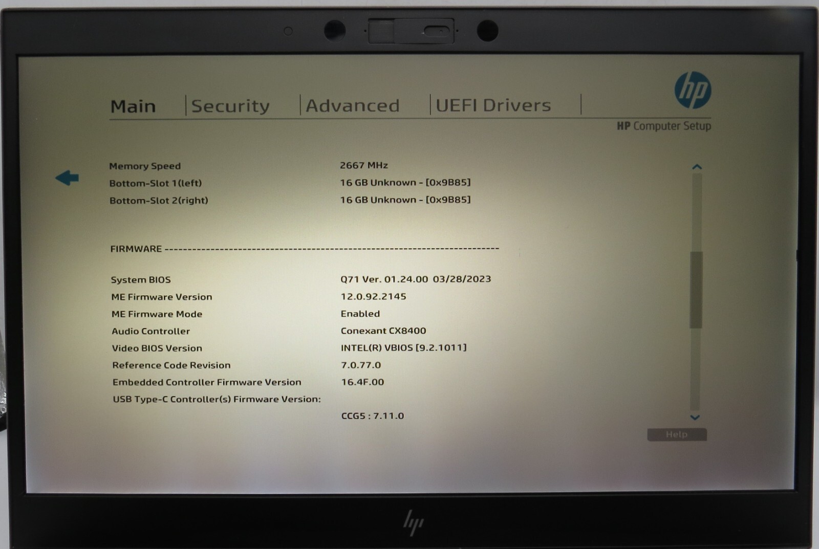 HP ZBook Studio G5-15.6″-i7-8850H@2.60GHz-32GB RAM-256GB M.2 NVME-NO OS *READ*