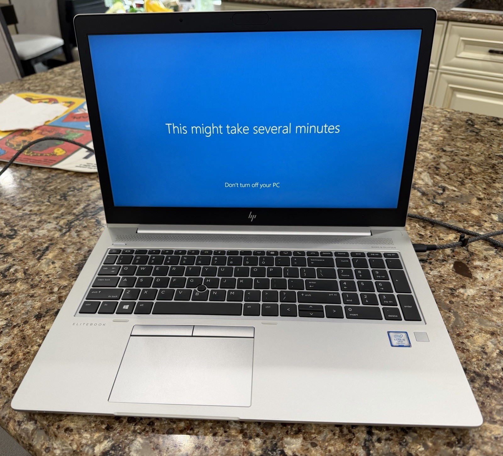 HP Elitebook Intel Core i5 vPro i5-7300 2.6GHz 8.0GB RAM 120GB HDD