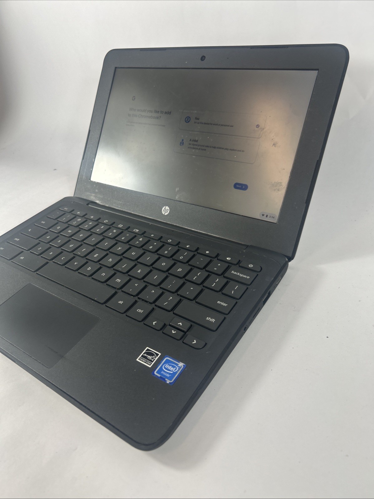 HP 11 G6 EE Chromebook Intel Celeron 4GB RAM Chrome OS Laptop Grade c