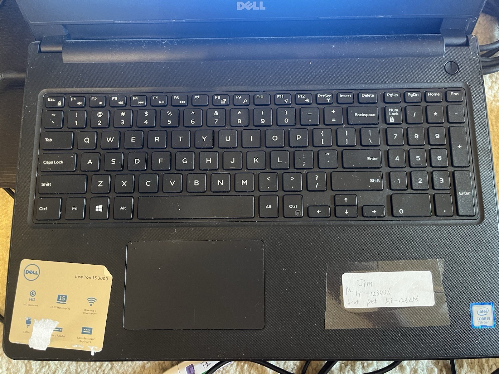 Excellent Dell Inspiron 15-3567 15.6″ i5-7200U 2.5GHz 8GB RAM 1TB SSD W/win10
