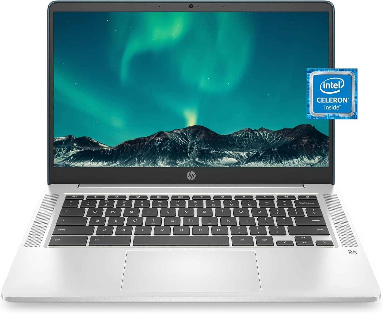 HP 14a-na0120nr 14″ HD Laptop Intel Celeron N4020 1.1 GHz 4GB 32GB eMMC ChromeOS