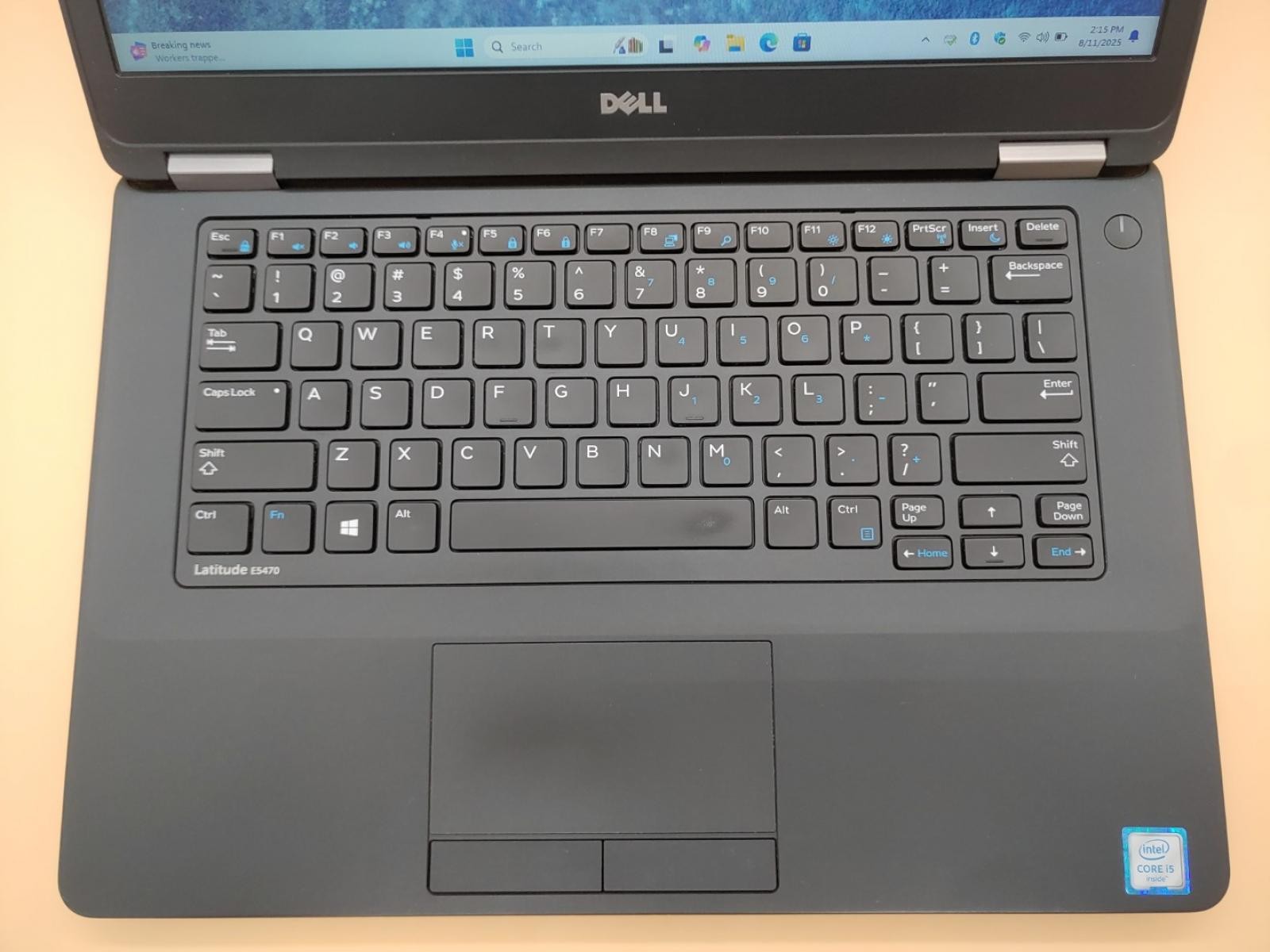 Dell Latitude E5470 14″ Intel i5-6300HQ✔8GB✔128GB SSD✔Win11✔ *NO A/C* **READ**