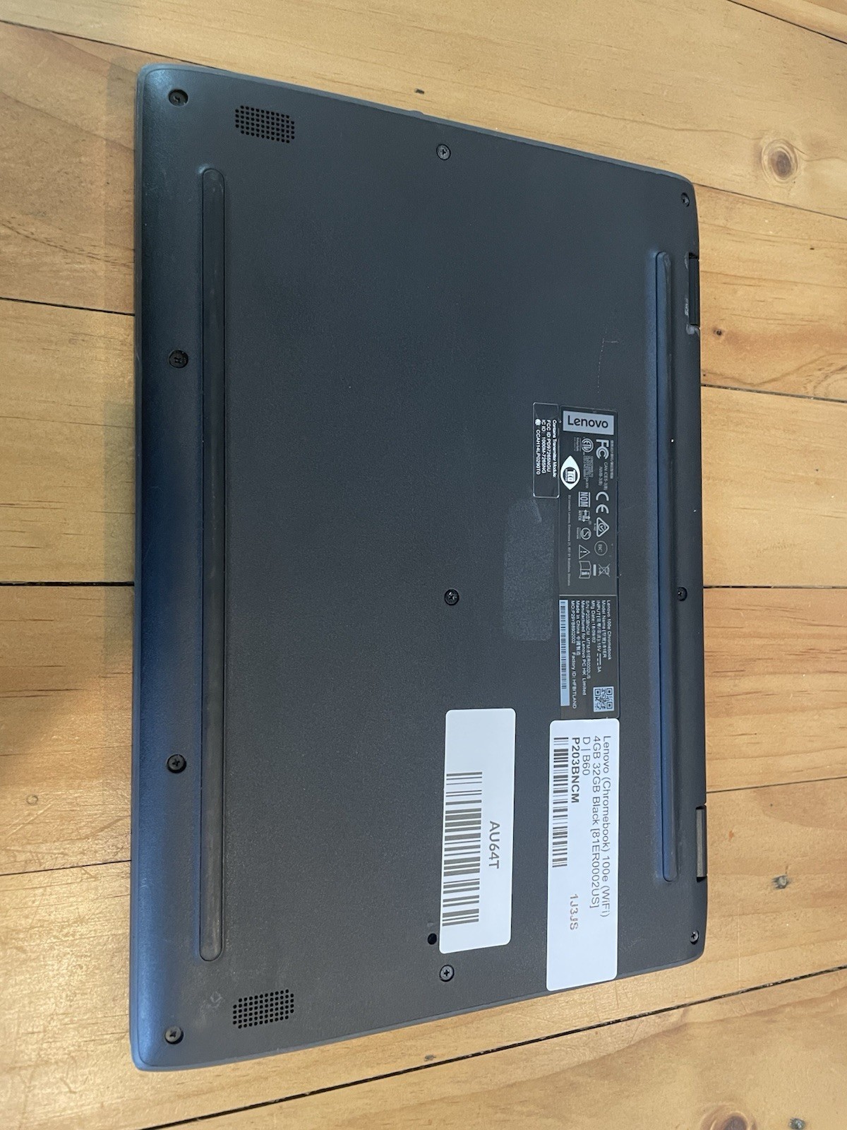 Lenovo 100e Chromebook 2nd Gen 11.6” 4GB 32GB WiFi Tested + USB-C Charger