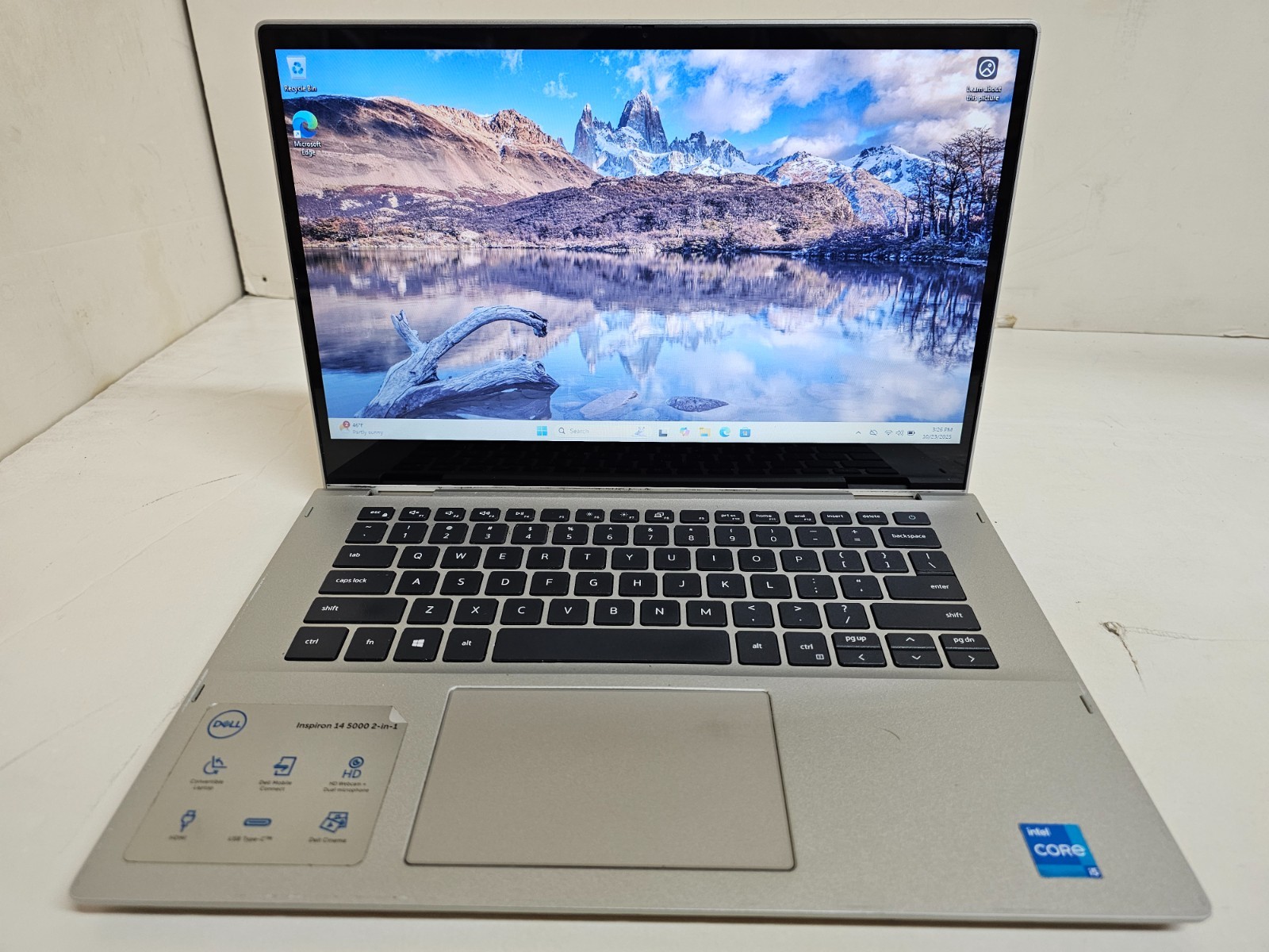 Dell Inspiron 5406 2-in-1 Laptop – 2.4 GHz i5-1135G7 16GB 512GB 14″ Touchscreen