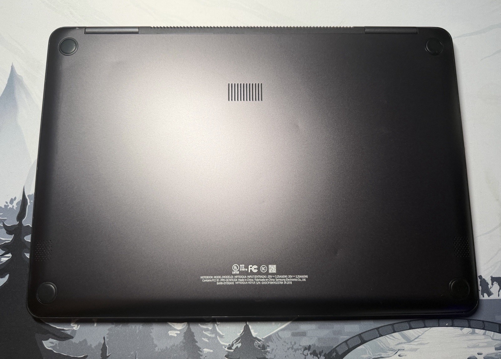 Samsung Notebook 7 Spin 15.6″ Ryzen 5 2500U 16GB RAM 256GB SSD Win 10 NP750QUA