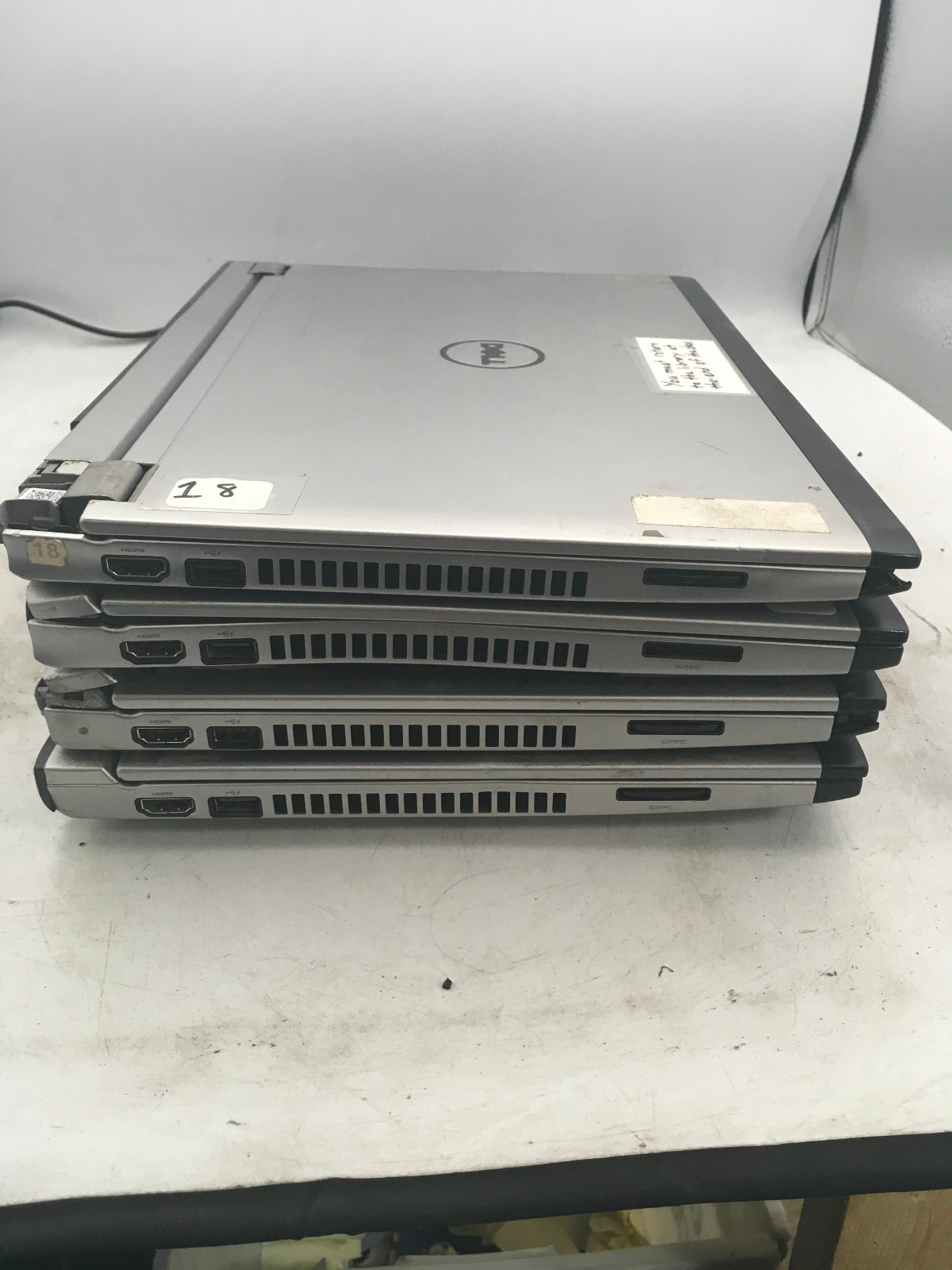 DELL LATITUDE 3330 – FOR PARTS/REPAIR – LOT OF 4 – INTEL CELERON -NO RAM-READ-BB