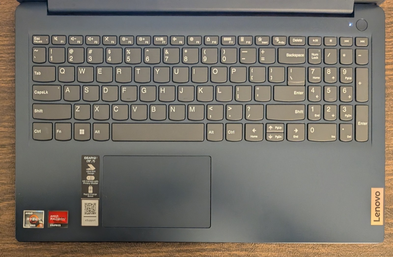 Lenovo IdeaPad 1 15.6″ FHD Touch (Ryzen 5 7520U, 8GB/256GB, Windows 11) Blue