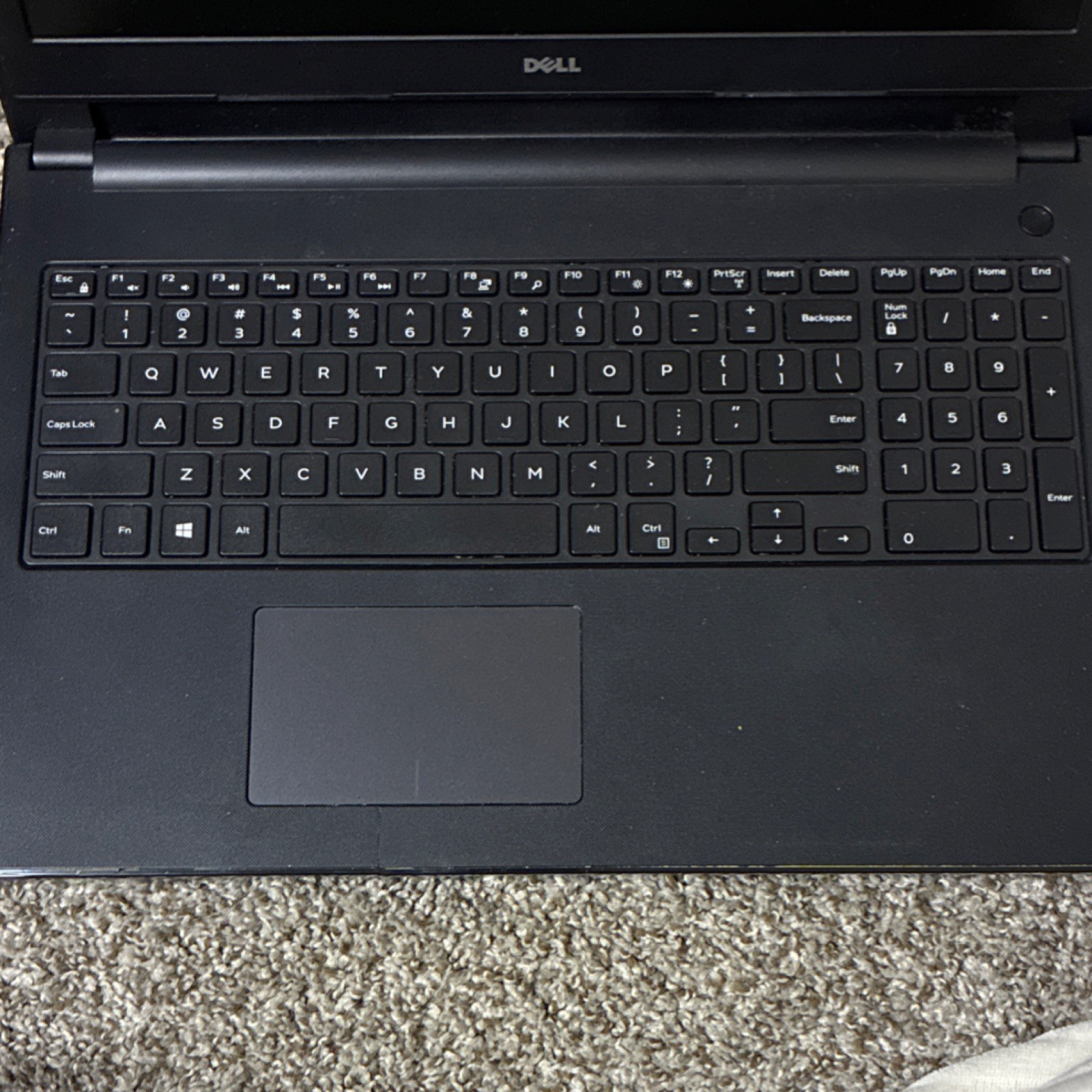 Dell 15.6″ Black Notebook Laptop HDMI USB 2.0 SD Card Slot Ethernet Webcam