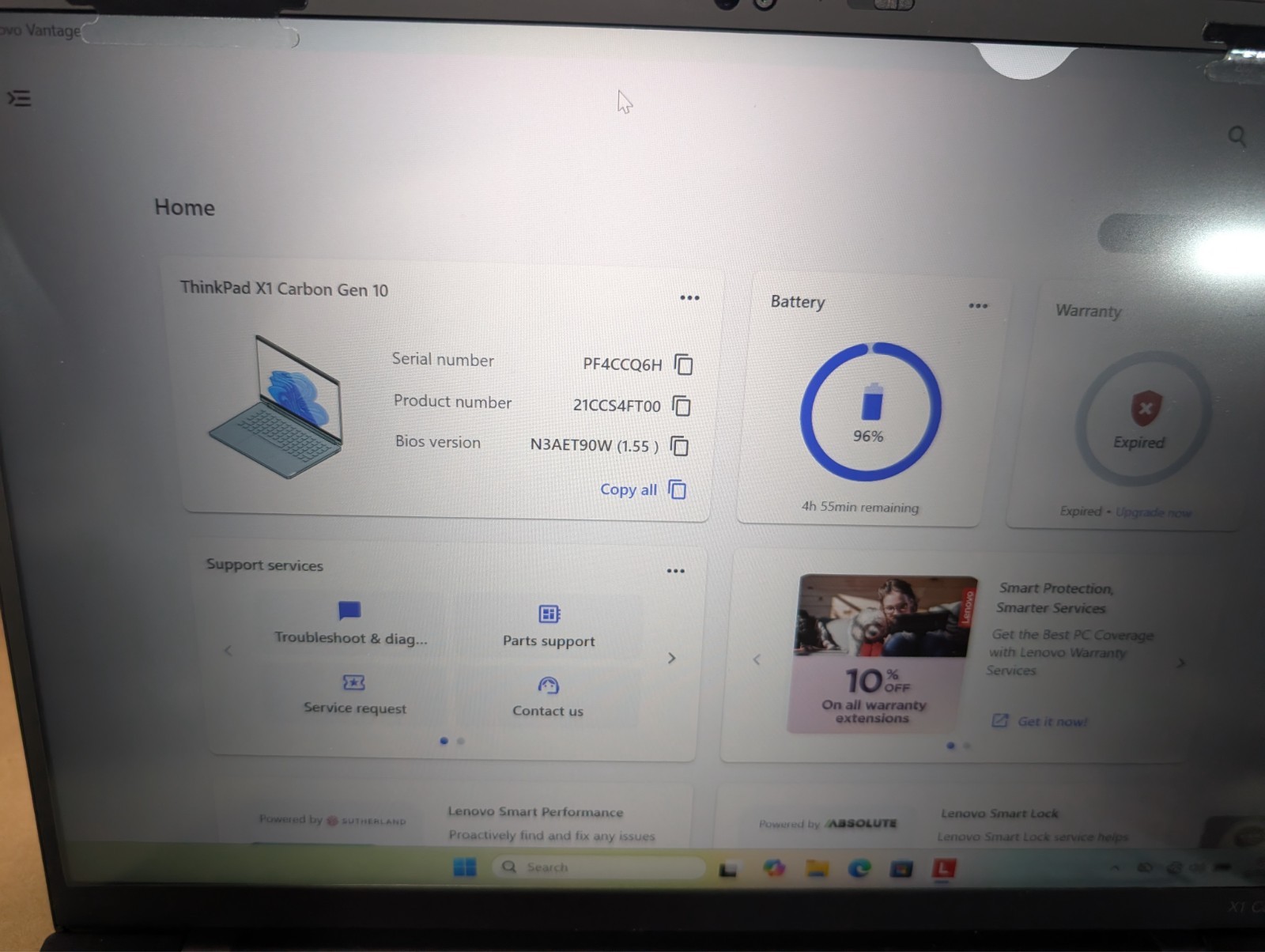 Lenovo ThinkPad X1 Carbon Gen 10 | 14″ Touch | i7-1265U | 16GB RAM | 1TB SSD