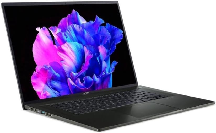 Acer Swift Edge 16 ” WQUXGA OLED AMD Ryzen 7-7735U 16GB 1TB SSD W11H Laptop, BK