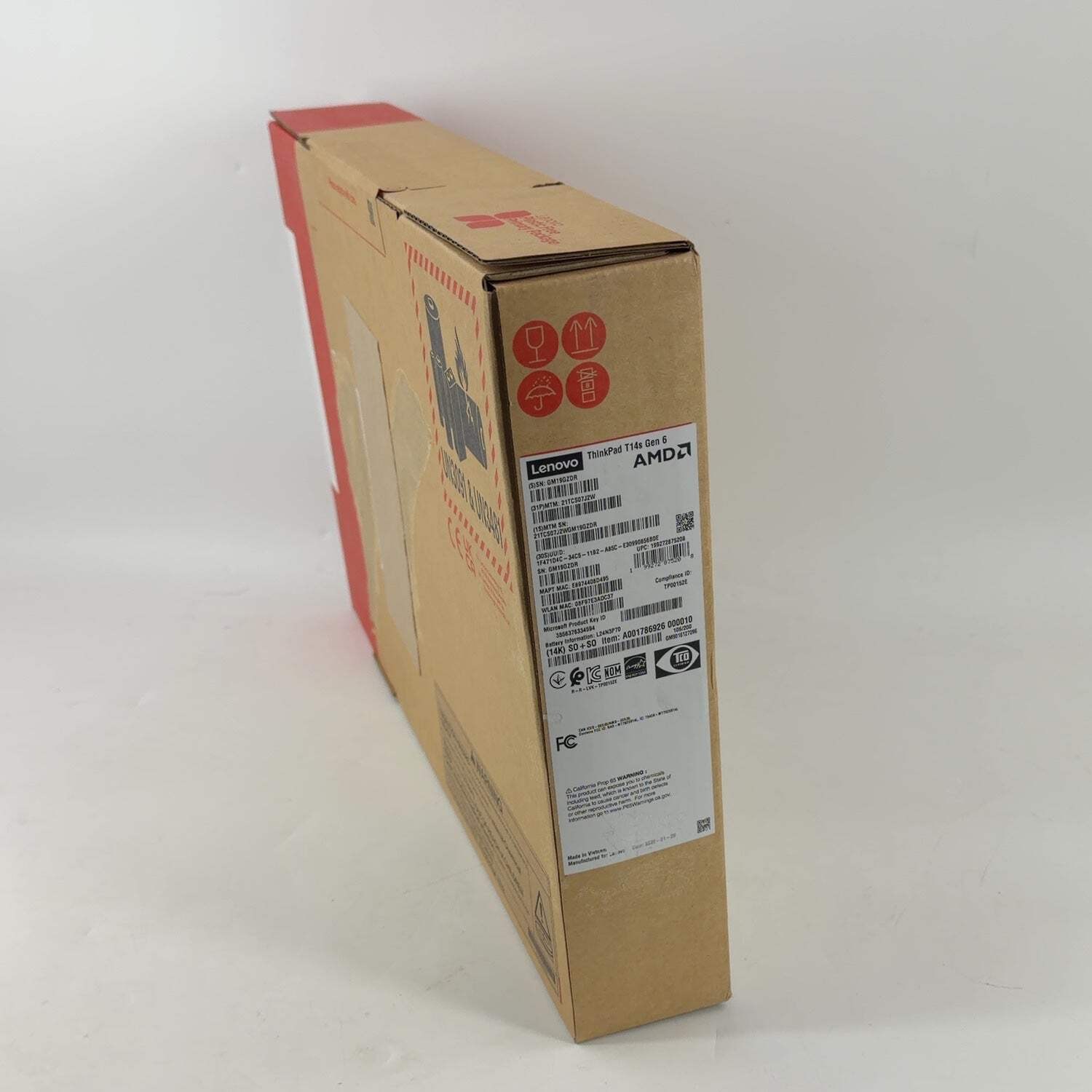 New Lenovo ThinkPad T14s Gen 6 14″ Ryzen AI 5 Pro 340 2.0GHz 32GB RAM 256GB SSD