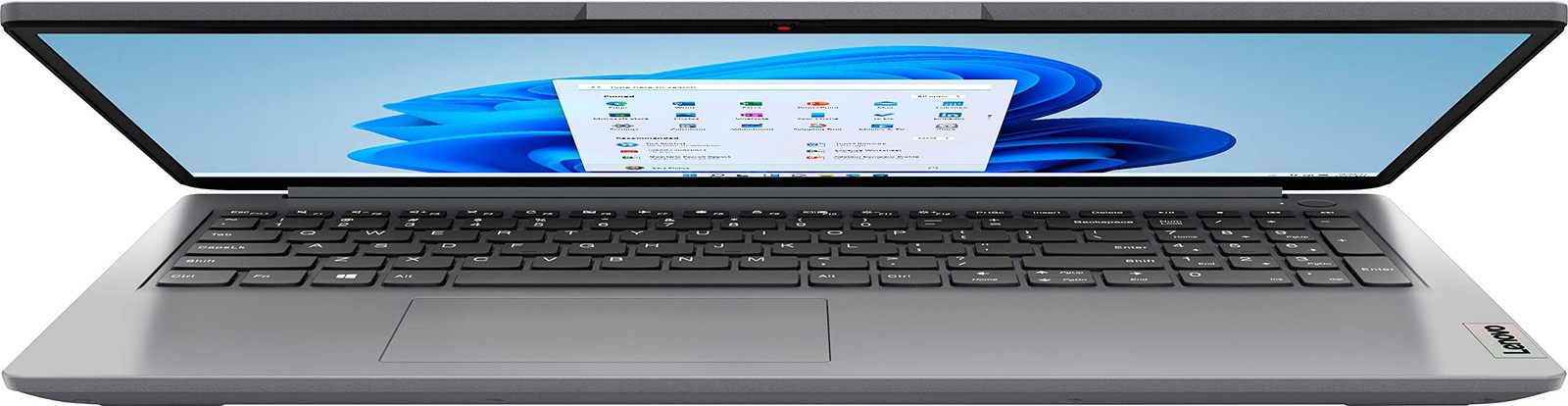 Lenovo IdeaPad 1 15.6″ HD Laptop, 128GB eMMC, Windows 11 Home, Cloud Grey *READ