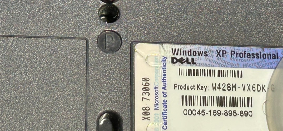 Dell Latitude C640 Pentium 4M/ 2.2GHz , XP Proffesional O/S, 20GB HDD