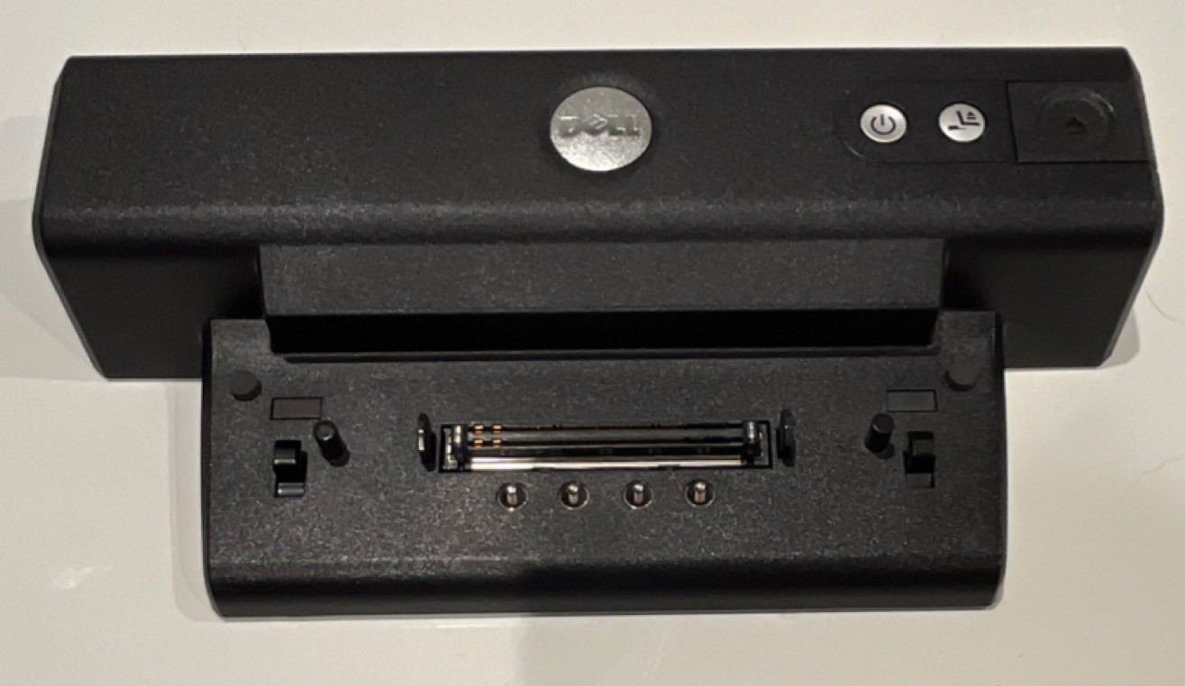 Dell Latitude D620 Laptop with docking station and original papers ‘still runs’
