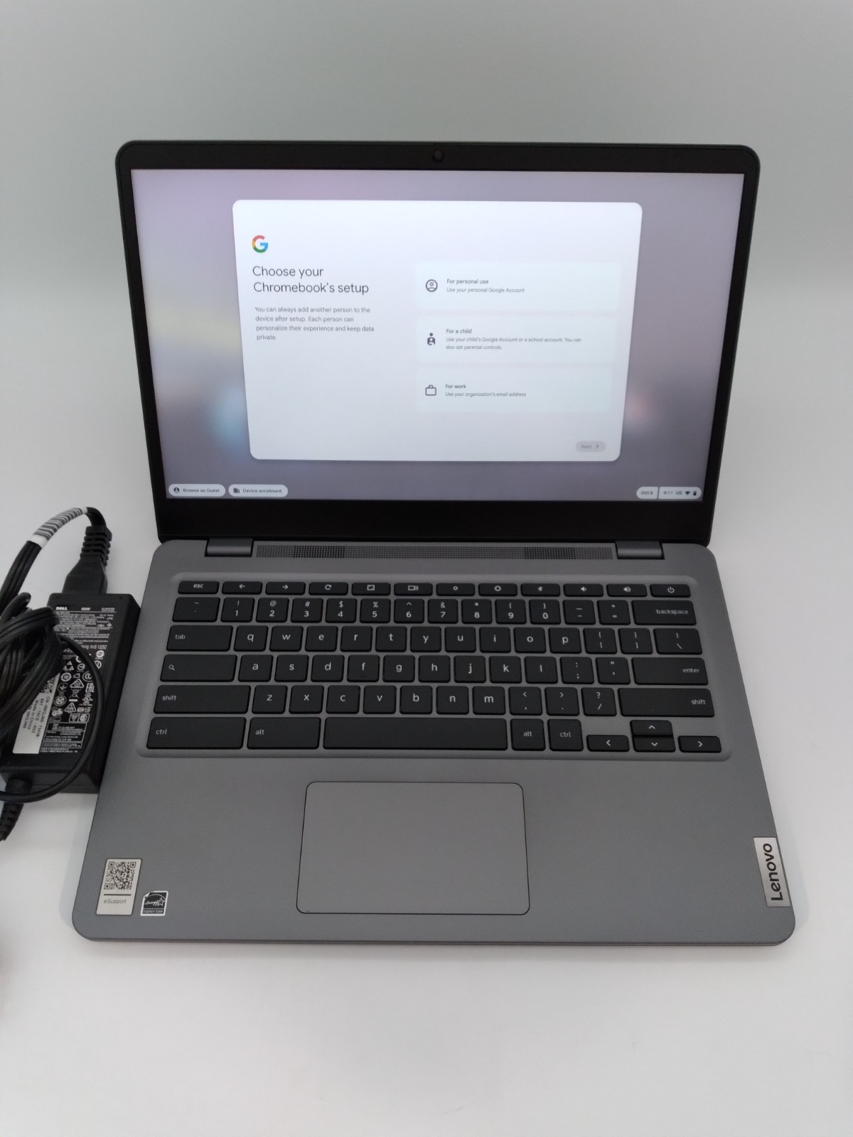 Lenovo 14e Chromebook Gen 2 14″ Touchscreen AMD 3015Ce, 4GB RAM, 32GB EMMC