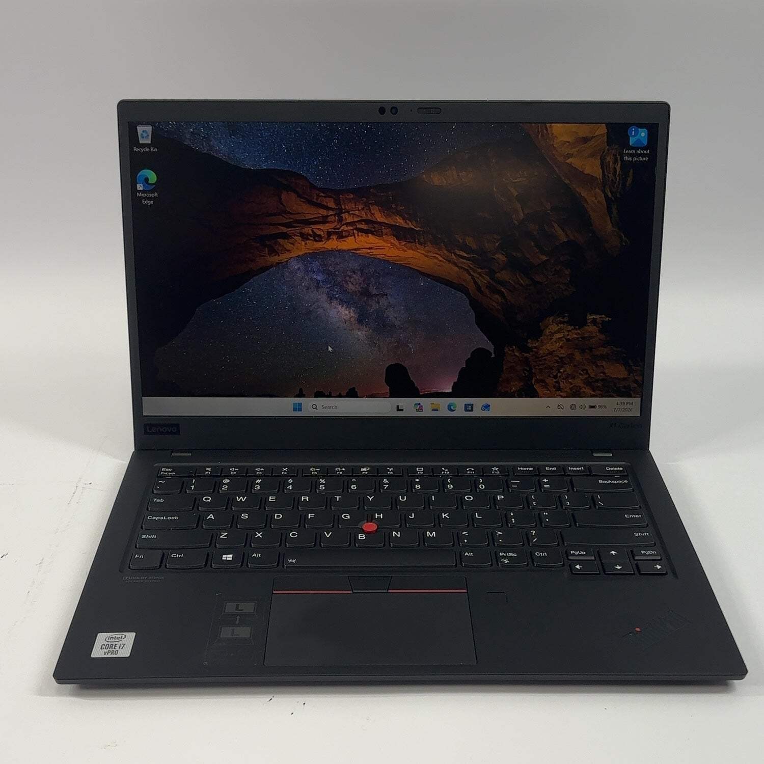 Lenovo ThinkPad X1 Carbon Gen 8 20u90067us 14″ i7-10610U 1.8GHz 16GB RAM 1TB SSD