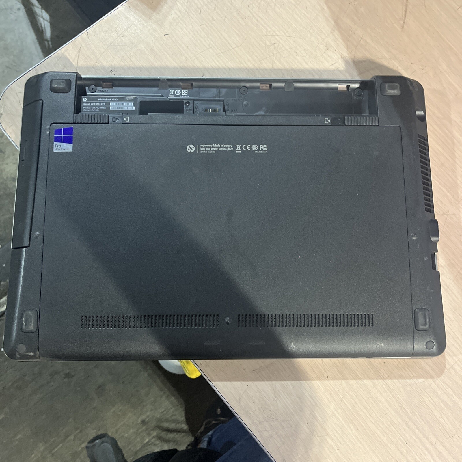 HP PROBOOK 4540S INTEL CORE I3-3110M 2.40GHZ 4GB RAM NO HD *